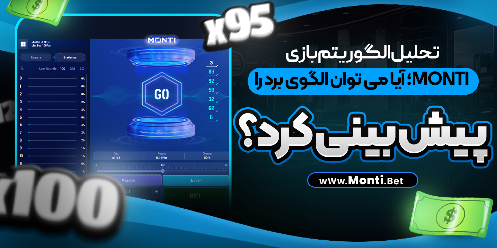 تحلیل الگوریتم بازی Monti؛ آیا می‌ توان الگوی برد را پیش‌ بینی کرد؟